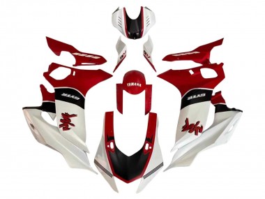 Purchase 2017-2023 White Red Black Yamaha YZF 600 R6 Motorcycle Fairing UK