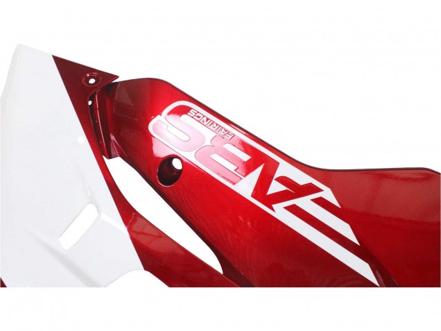Purchase 2017-2023 White Red Black Yamaha YZF 600 R6 Motorcycle Fairings UK