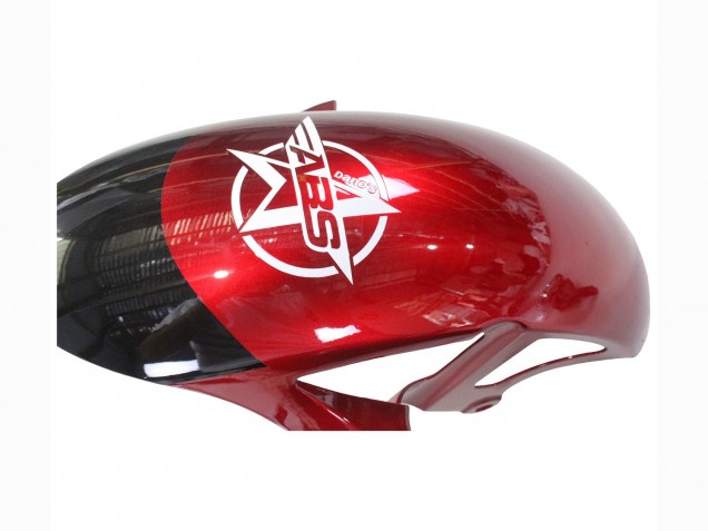 Purchase 2017-2023 White Red Black Yamaha YZF 600 R6 Motorcycle Fairings UK