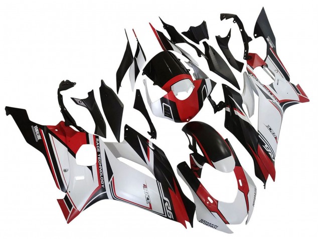 Purchase 2017-2023 White Red Black Semakin Didepan Yamaha YZF 600 R6 Motorcycle Fairings UK