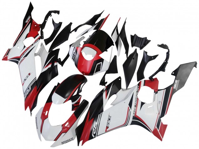 Purchase 2017-2023 White Red Black Semakin Didepan Yamaha YZF 600 R6 Motorcycle Fairings UK