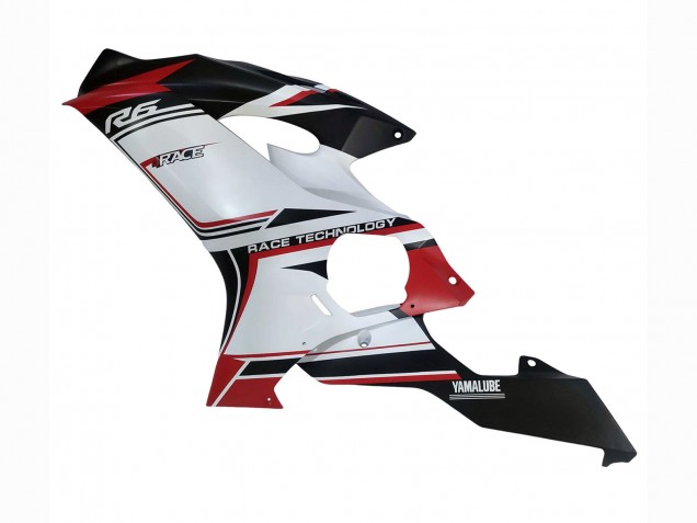 Purchase 2017-2023 White Red Black Semakin Didepan Yamaha YZF 600 R6 Motorcycle Fairings UK