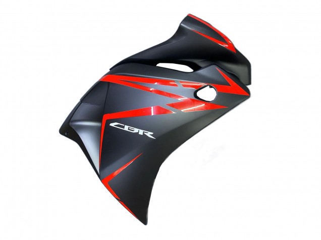Purchase 2011-2015 Matte Black Red Stripe Honda CBR250RR Motorcycle Fairings UK