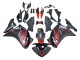 Purchase 2011-2015 Matte Black Red Stripe Honda CBR250RR Motorcycle Fairings UK