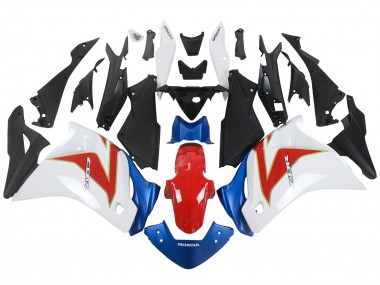 Purchase 2011-2015 White Red Light Blue Honda CBR250RR Motorcycle Fairings UK
