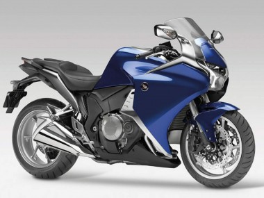 Purchase 2010-2014 Blue Black Honda VFR 1200 Motorcycle Fairings UK