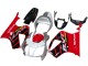 Purchase 2000-2006 Silver Red Black Stripe Racing Honda VTR1000 Motorcycle Fairings UK
