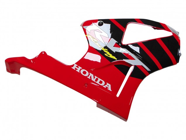 Purchase 2000-2006 Silver Red Black Stripe Racing Honda VTR1000 Motorcycle Fairings UK