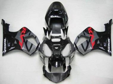 Purchase 2000-2006 Glossy Black Grey Honda VTR1000 Motorcycle Fairings UK