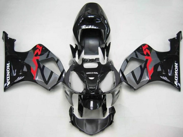 Purchase 2000-2006 Glossy Black Grey Honda VTR1000 Motorcycle Fairings UK