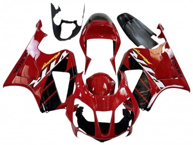 Purchase 2000-2006 Red Black Stripe Racing Honda VTR1000 Motorcycle Fairings UK