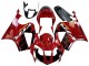Purchase 2000-2006 Red Black Stripe Racing Honda VTR1000 Motorcycle Fairings UK
