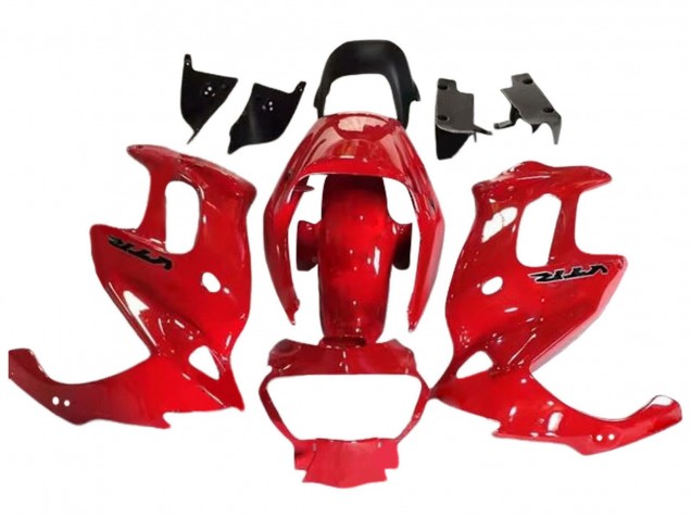 Purchase 1997-2005 Glossy Red Honda VTR1000F Motorcycle Fairings UK