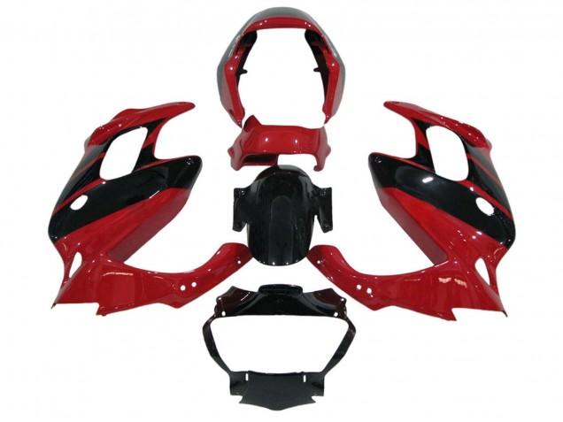 Purchase 1997-2005 Red Glossy Black Honda VTR1000F Motorcycle Fairings UK