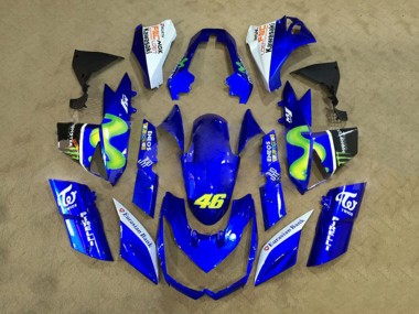 Purchase 2010-2013 White Blue Yellow Monster Kawasaki Z1000 Motorcycle Fairings UK