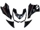 Purchase 2010-2013 Black with Red Line Kawasaki Z1000 Motorcycle Fairings UK