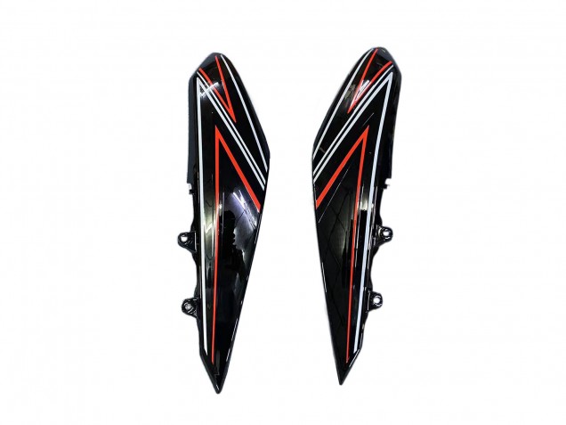 Purchase 2010-2013 Black with Red Line Kawasaki Z1000 Motorcycle Fairings UK
