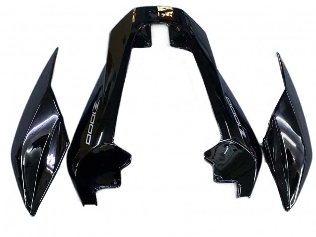 Purchase 2010-2013 Black with Red Line Kawasaki Z1000 Motorcycle Fairings UK