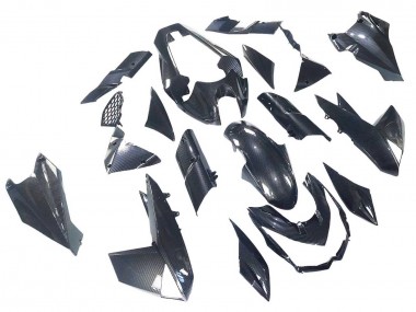 Purchase 2010-2013 Black Carbon Fiber Kawasaki Z1000 Motorcycle Fairings UK