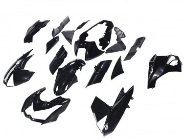 Purchase 2010-2013 Glossy Black Kawasaki Z1000 Motorcycle Fairings UK