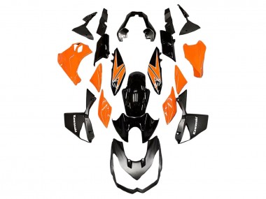 Purchase 2010-2013 Glossy Orange Black Kawasaki Z1000 Motorcycle Fairings UK