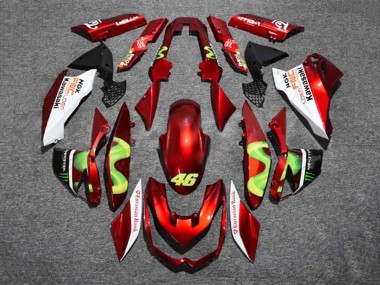 Purchase 2010-2013 Red White Monster 46 Kawasaki Z1000 Motorcycle Fairings UK