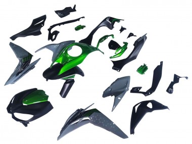 Purchase 2014-2019 Black Green Grey Kawasaki Z1000 Motorcycle Fairings UK