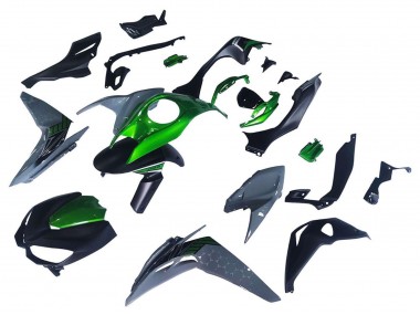 Purchase 2014-2019 Black Green Grey Kawasaki Z1000 Motorcycle Fairings UK