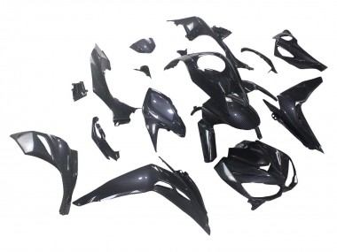 Purchase 2014-2019 Black Carbon Fiber Kawasaki Z1000 Motorcycle Fairings UK