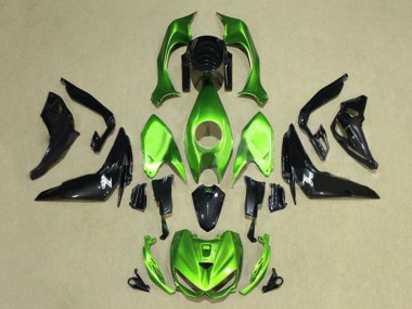 Purchase 2014-2019 Green Black Kawasaki Z1000 Motorcycle Fairings UK