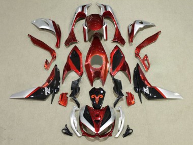 Purchase 2014-2019 Red Silver Black Kawasaki Z1000 Motorcycle Fairings UK