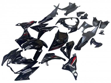 Purchase 2013-2018 Glossy Black Red Kawasaki Z800 Motorcycle Fairings UK