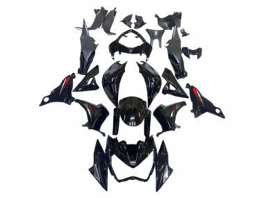 Purchase 2013-2018 Glossy Black Red Kawasaki Z800 Motorcycle Fairings UK