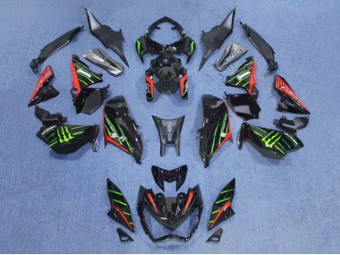 Purchase 2013-2018 Black Red Green Kawasaki Z800 Motorcycle Fairings UK