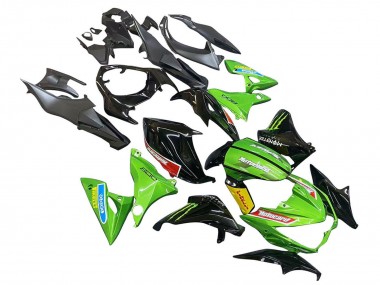Purchase 2013-2018 Green Glossy Black Red Yellow Kawasaki Z800 Motorcycle Fairings UK