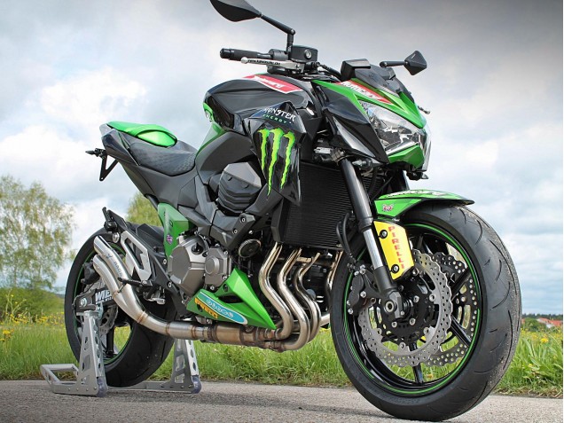 Purchase 2013-2018 Green Glossy Black Red Yellow Kawasaki Z800 Motorcycle Fairings UK