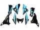 Purchase 2013-2018 Light Blue Glossy Black Kawasaki Z800 Motorcycle Fairings UK