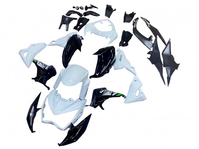 Purchase 2013-2018 White Glossy Black Green Kawasaki Z800 Motorcycle Fairings UK