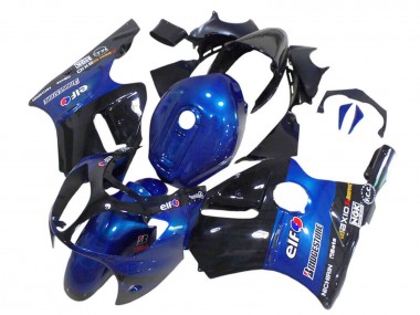 Purchase 2000-2001 Blue Glossy Black Elf Bridgestone Kawasaki ZX12R Motorcycle Fairings UK
