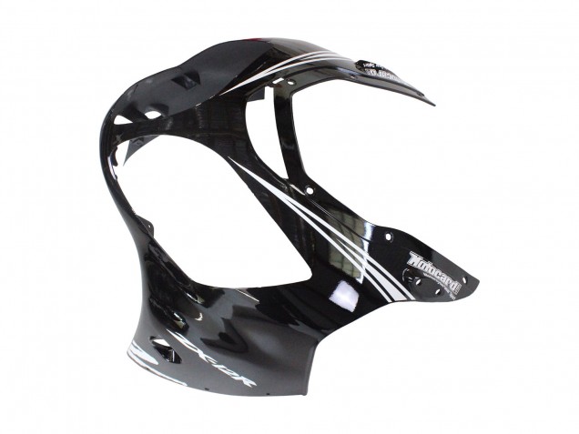 Purchase 2000-2001 Glossy Black White Elf Snow Kawasaki ZX12R Motorcycle Fairings UK