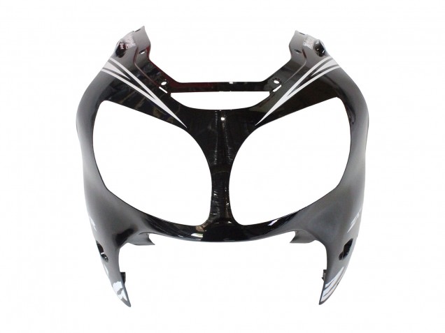 Purchase 2000-2001 Glossy Black White Elf Snow Kawasaki ZX12R Motorcycle Fairings UK