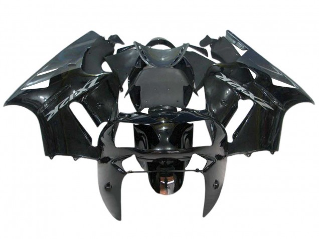 Purchase 2000-2001 Glossy Black Kawasaki ZX12R Motorcycle Fairing Kits UK