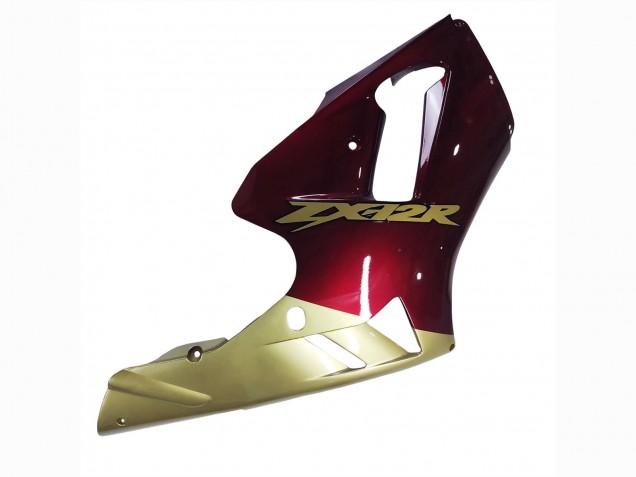 Purchase 2000-2001 Red Gold Kawasaki ZX12R Motorcycle Fairings UK