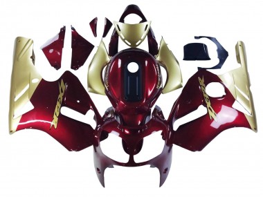 Purchase 2000-2001 Red Gold Kawasaki ZX12R Motorcycle Fairings UK
