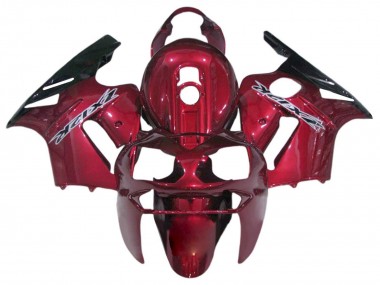 Purchase 2002-2006 Candy Red Black Kawasaki ZX12R Motorcycle Fairings UK