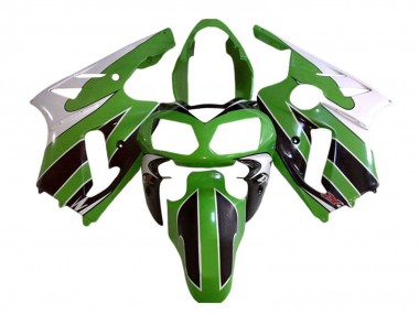 Purchase 2002-2006 White Green Black Kawasaki ZX12R Motorcycle Fairings UK