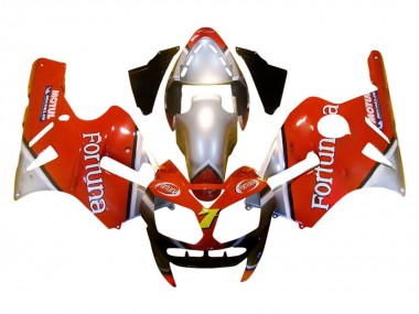 Purchase 2002-2006 Red Silver Fortuna Kawasaki ZX12R Motorcycle Fairings UK
