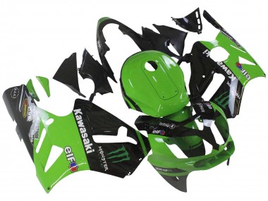 Purchase 2002-2006 Green Glossy Black Elf Touch4 Monster Kawasaki ZX12R Motorcycle Fairing UK
