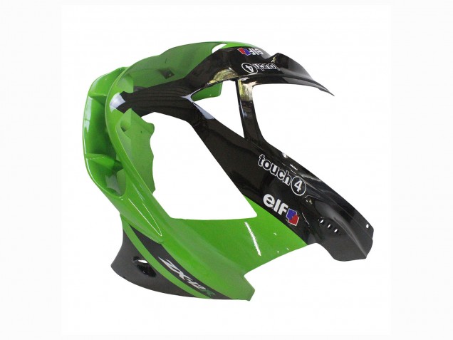 Purchase 2002-2006 Green Glossy Black Elf Touch4 Monster Kawasaki ZX12R Motorcycle Fairing UK