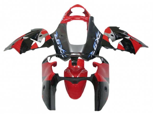 Purchase 2002-2006 Red Black Blue Kawasaki ZX12R Motorcycle Fairings UK
